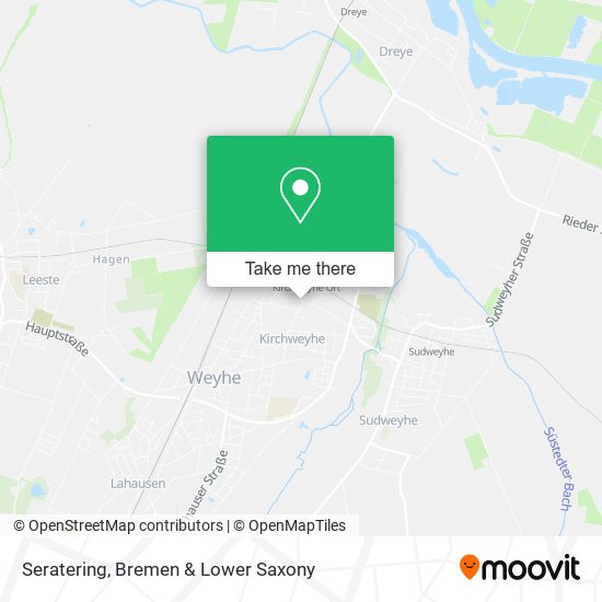 Seratering map