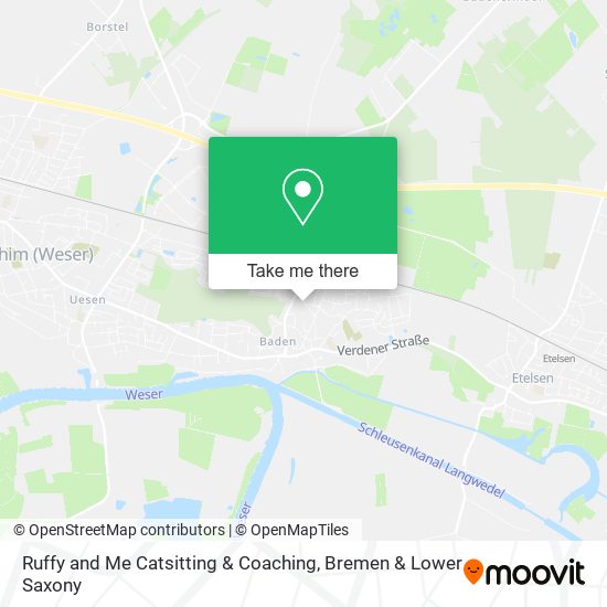 Ruffy and Me Catsitting & Coaching map