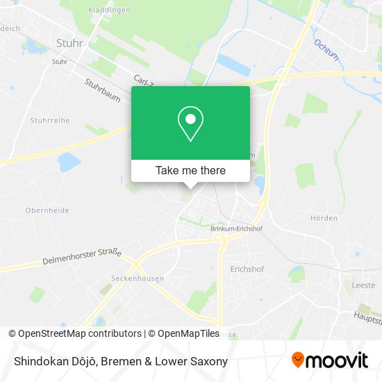 Shindokan Dôjô map