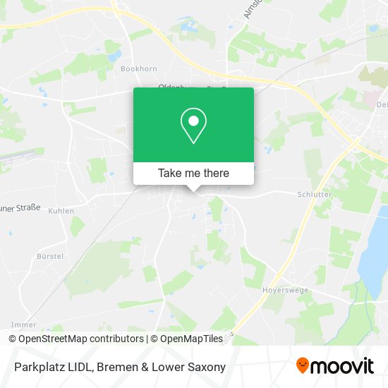 Parkplatz LIDL map