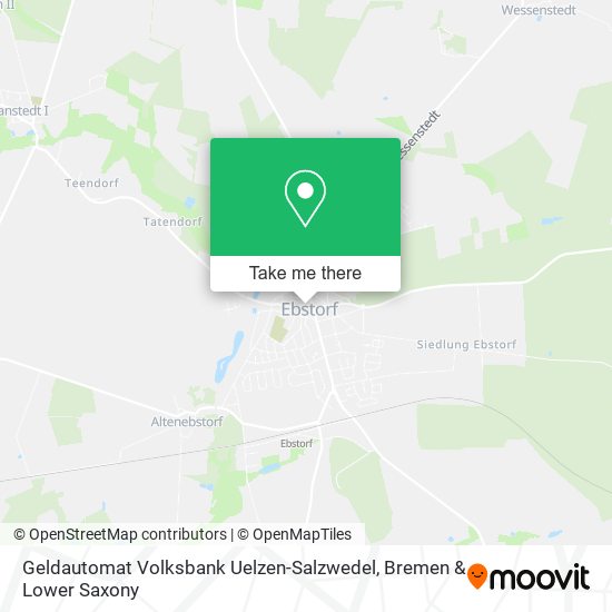 Geldautomat Volksbank Uelzen-Salzwedel map