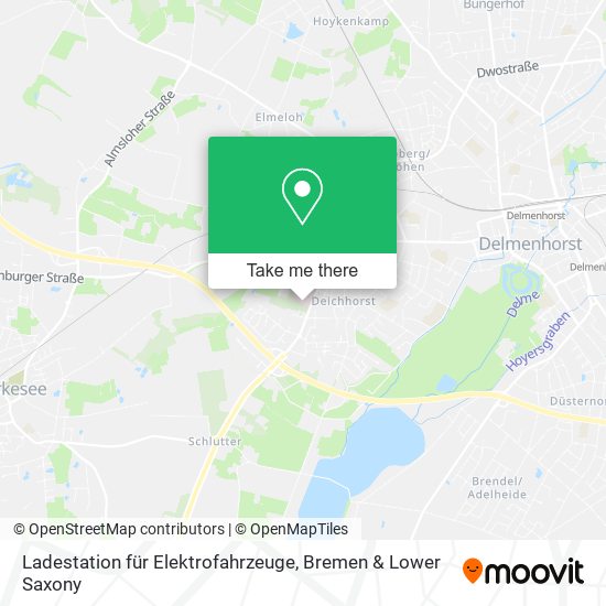 Ladestation für Elektrofahrzeuge map