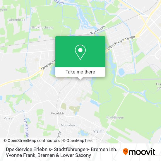 Dps-Service Erlebnis- Stadtführungen- Bremen Inh. Yvonne Frank map