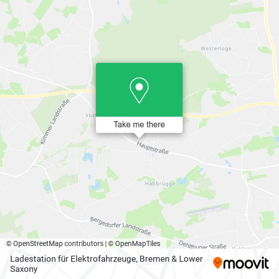 Ladestation für Elektrofahrzeuge map