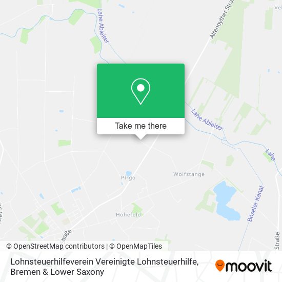 Lohnsteuerhilfeverein Vereinigte Lohnsteuerhilfe map