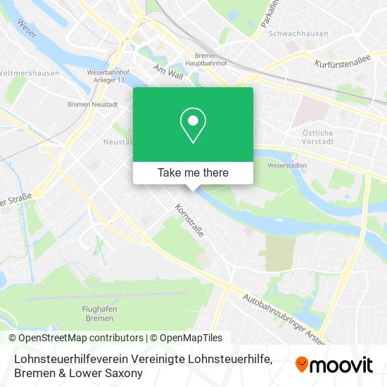 Lohnsteuerhilfeverein Vereinigte Lohnsteuerhilfe map