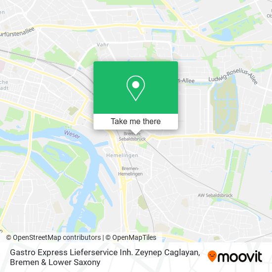 Gastro Express Lieferservice Inh. Zeynep Caglayan map