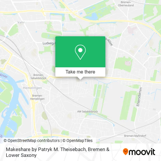 Карта Makeshare by Patryk M. Theisebach