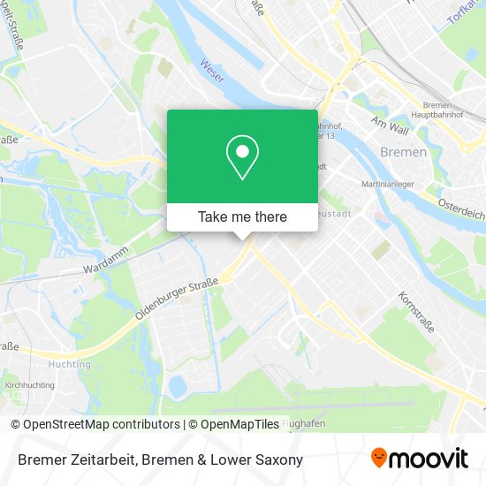 Bremer Zeitarbeit map