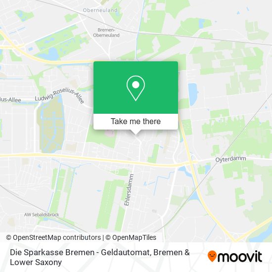 Die Sparkasse Bremen - Geldautomat map