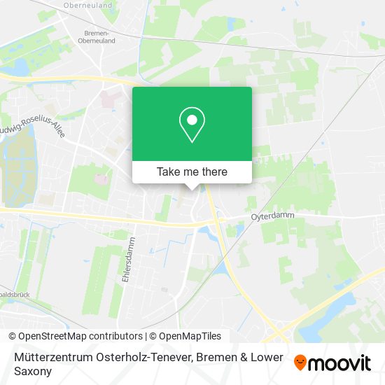 Mütterzentrum Osterholz-Tenever map