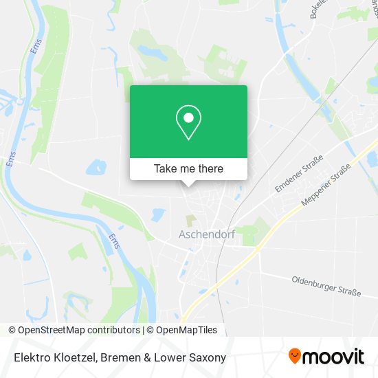 Elektro Kloetzel map