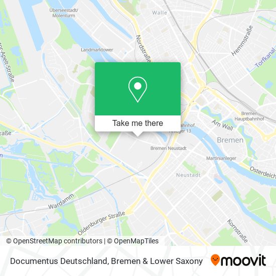 Documentus Deutschland map