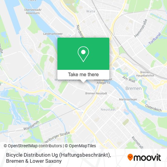 Bicycle Distribution Ug (Haftungsbeschränkt) map