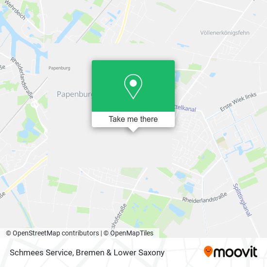 Schmees Service map