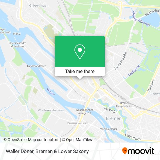 Waller Dõner map