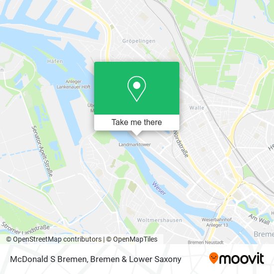 McDonald S Bremen map