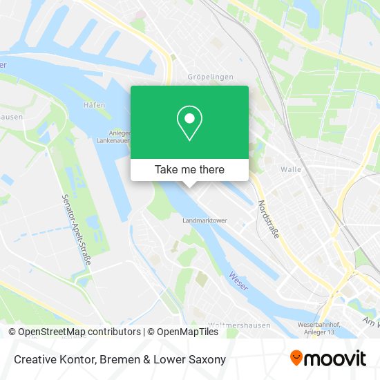 Creative Kontor map