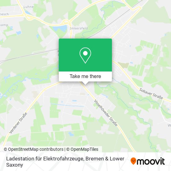Ladestation für Elektrofahrzeuge map