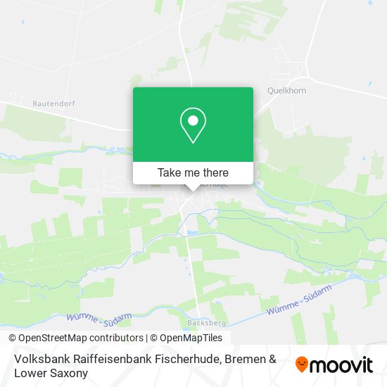 Volksbank Raiffeisenbank Fischerhude map