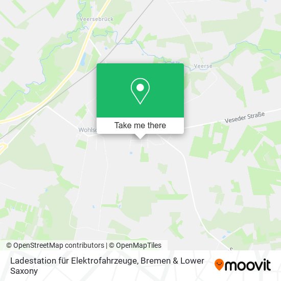 Ladestation für Elektrofahrzeuge map