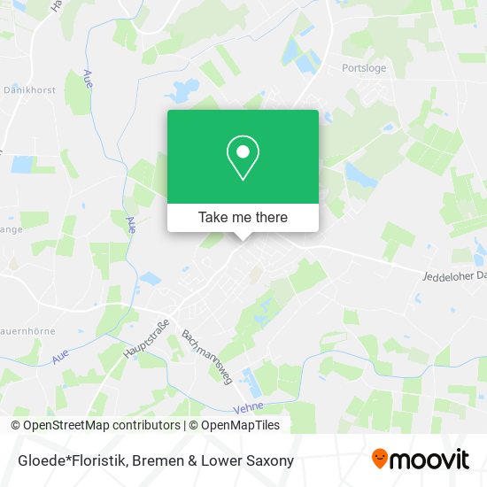 Gloede*Floristik map