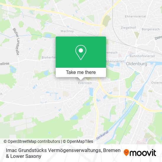Imac Grundstücks Vermögensverwaltungs map