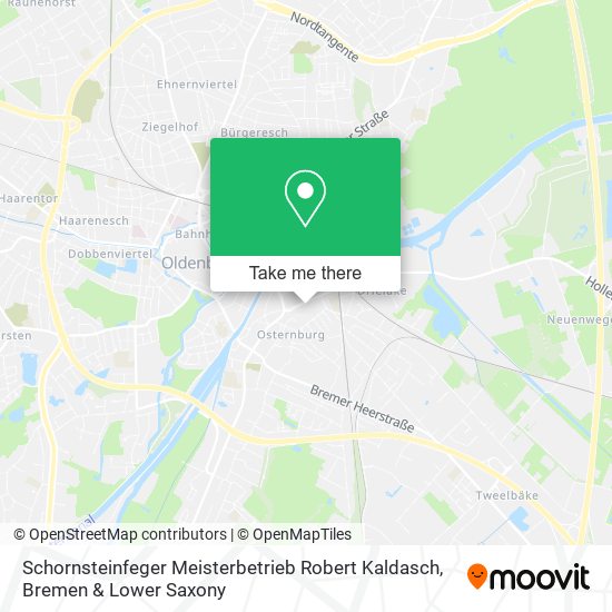 Schornsteinfeger Meisterbetrieb Robert Kaldasch map