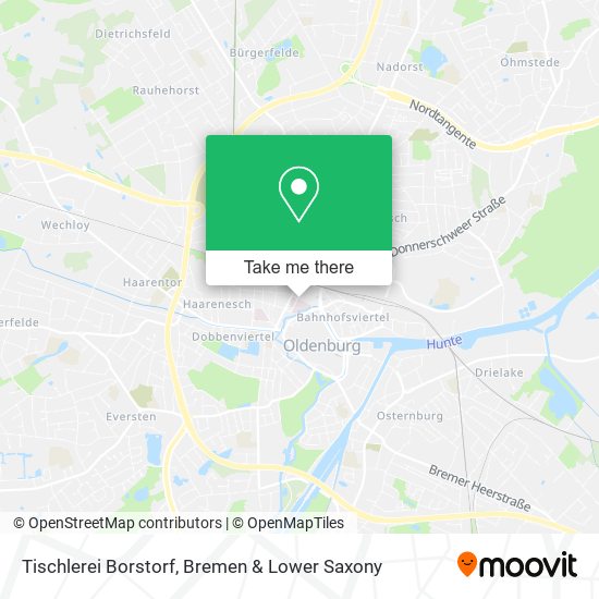 Tischlerei Borstorf map
