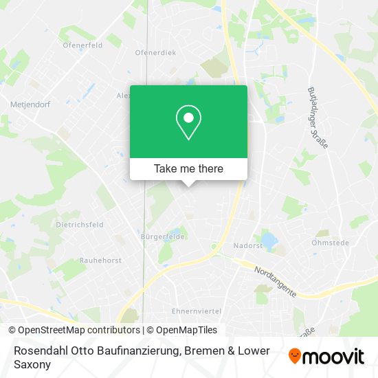 Rosendahl Otto Baufinanzierung map