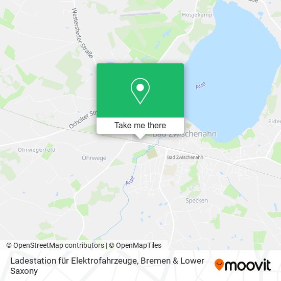 Ladestation für Elektrofahrzeuge map