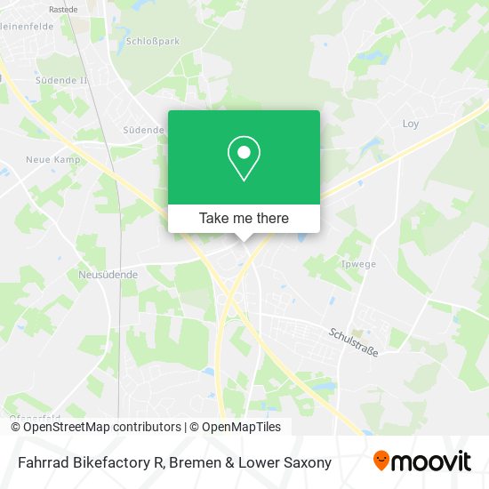 Fahrrad Bikefactory R map
