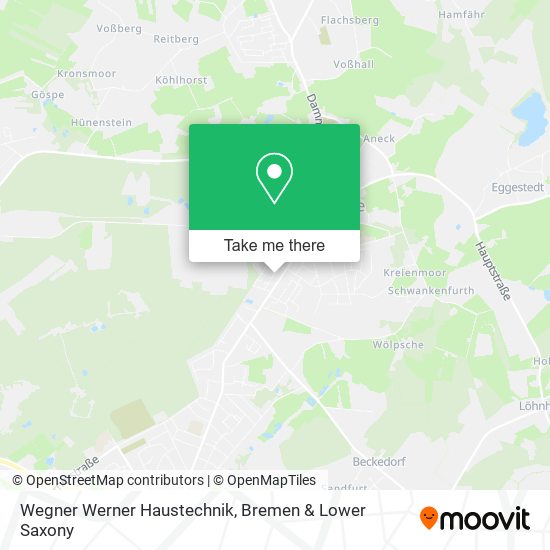Wegner Werner Haustechnik map