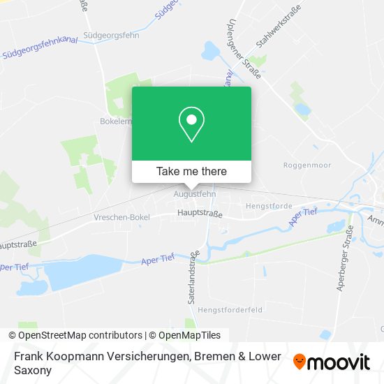 Frank Koopmann Versicherungen map