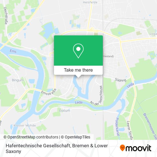 Hafentechnische Gesellschaft map