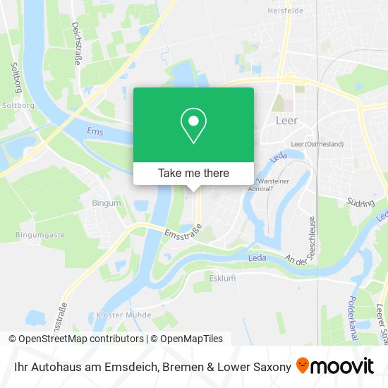 Ihr Autohaus am Emsdeich map