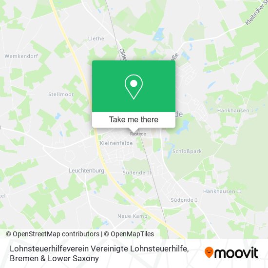 Lohnsteuerhilfeverein Vereinigte Lohnsteuerhilfe map