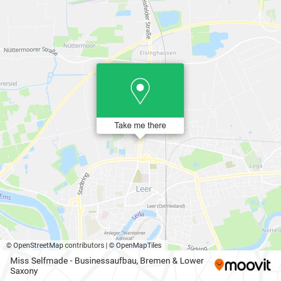 Miss Selfmade - Businessaufbau map