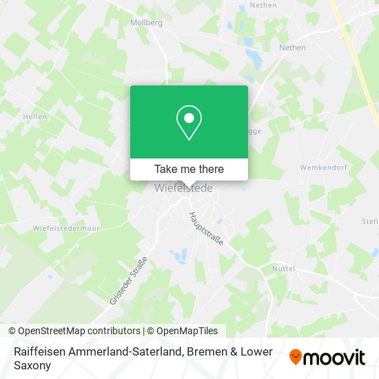 Raiffeisen Ammerland-Saterland map