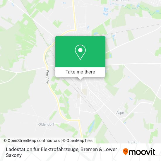 Ladestation für Elektrofahrzeuge map