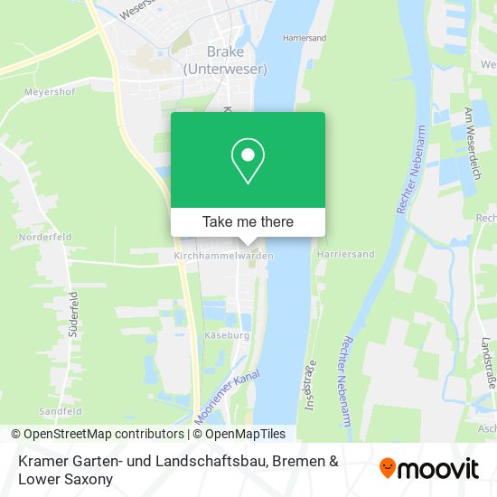 Kramer Garten- und Landschaftsbau map
