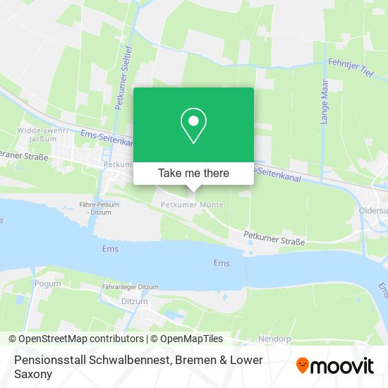 Pensionsstall Schwalbennest map