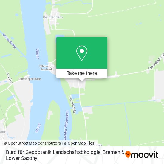 Büro für Geobotanik Landschaftsökologie map