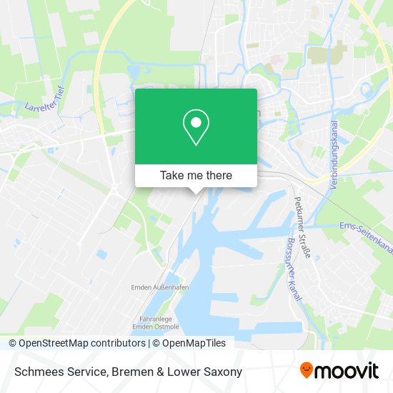 Schmees Service map