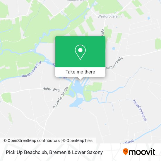 Pick Up Beachclub map