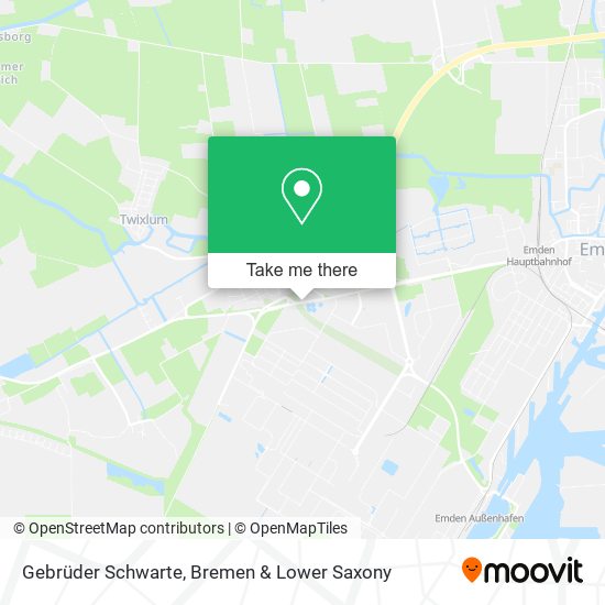 Gebrüder Schwarte map