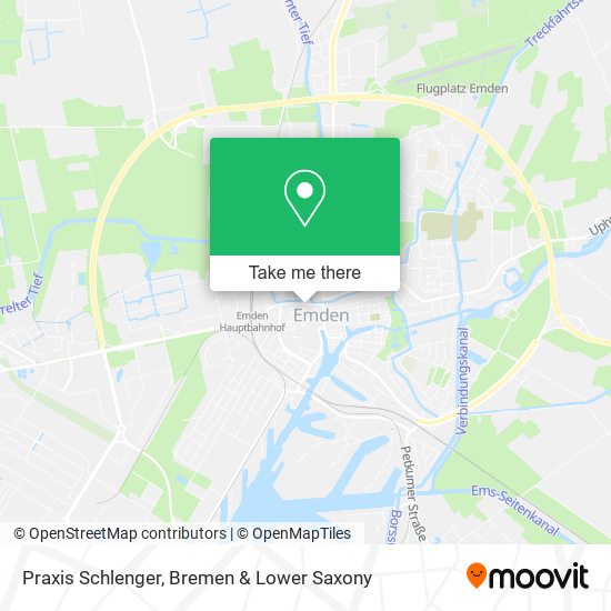 Praxis Schlenger map