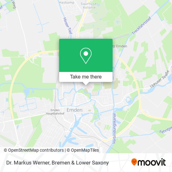 Dr. Markus Werner map