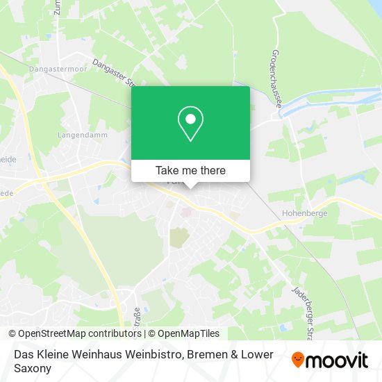 Das Kleine Weinhaus Weinbistro map