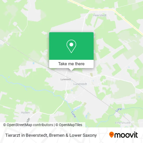 Карта Tierarzt in Beverstedt